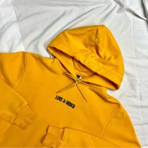 h&m divided love & order hoodie